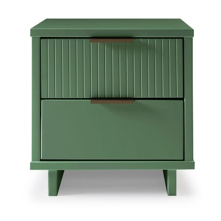 Manhattan Comfort Granville Nightstand 2.0 in Sage Green NS-5013